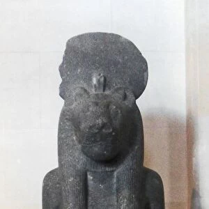 The goddess Sekhmet, reign of Amenhotep III (1391-1353 BC) 18th dynasty, diorite