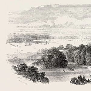 The London, Tilbury, and Southend Railway. the Purfleet Station, Uk, 1856