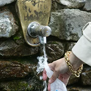 Lourdes holy water