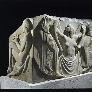 Ludovisi Throne, Thasos marble