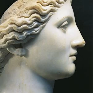 Marble head of Juno, From Banasa (Morocco)