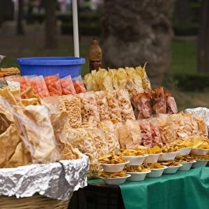Mexico, Mexico City, roadside snacks