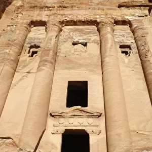 Petra archaeological site, urn tomb, Petra, Jordan