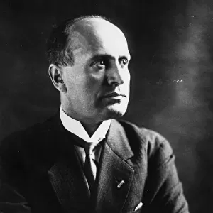 Benito Mussolini Portrait 1925