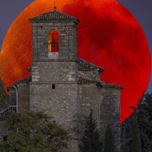 Spectacular Blood Moon Art