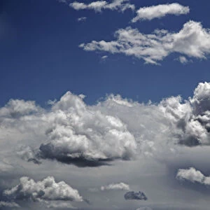 Clouds, sky, cloud landscape