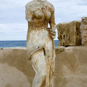 Female roman torso Sabratha Libya