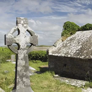 kilmacreehy church ruins near liscannor in munster region