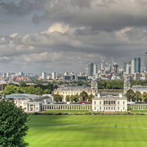 Queens House, Greenwich and Canary Wharf