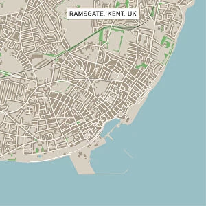 Ramsgate Kent UK City Street Map