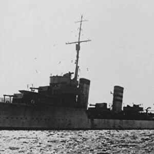 Nine warships ordered to China. The third Mediterranean Flotilla, consisting of