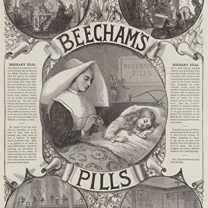Advertisement, Beechams Pills (engraving)