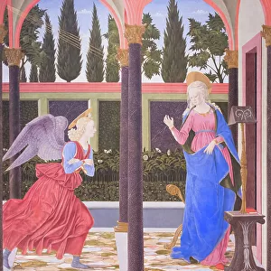Annunciation, 1457 circa, (tempera on wood)