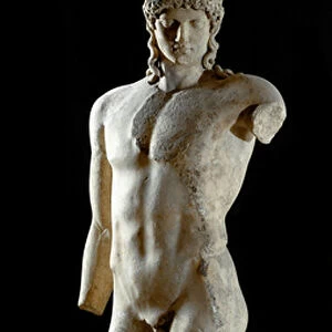 Apollo du Tiber Roman marble sculpture after an original attributed to Phidias