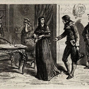 Arrest of Madame Roland on 1 June 1793 in Paris - Arrest of Madame Roland (Manon Roland