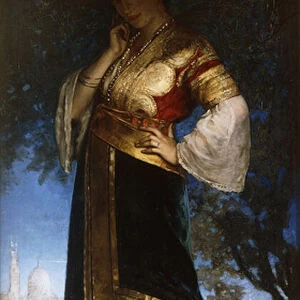 The Beautiful Moroccan; La Belle Marocaine, 1880 (oil on canvas)
