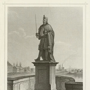 Charlemagne, Frankfort (engraving)