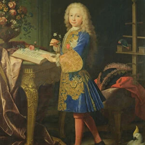 Charles III (1716-88) as a Child, 1725-35 (oil on canvas)