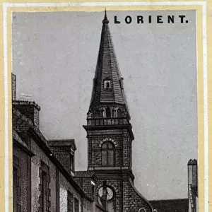 Church parish of Port Louis (Port Louis) Pays de Lorient, Morbihan, Brittany