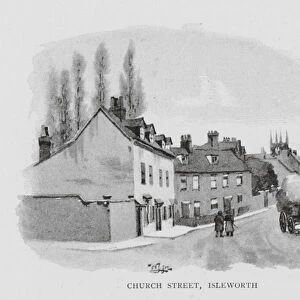 Church Street, Isleworth (litho)