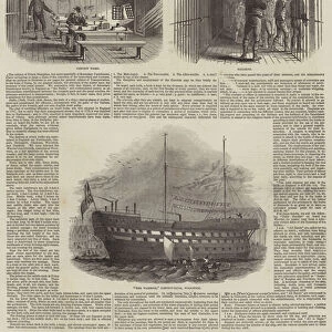 The Convict System, Economy of the Hulks (engraving)