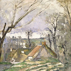 The Cottages of Auvers, 1872-73 (oil on canvas)
