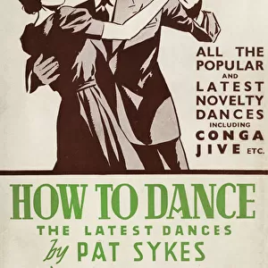 Cover for How to Dance the Latest Dances by Pat Sykes (litho)