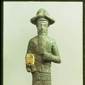 Elamite God with Golden Hand from Susa, Southwestern Iran, c