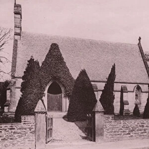 Episcopal Church, Dunblane (b / w photo)