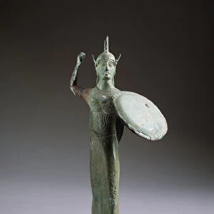 Etruscan art: the etruscan goddess Menerva (Menarva, Meneruva or Menrfa