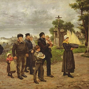 Ex-Voto, 1880 (oil on canvas)