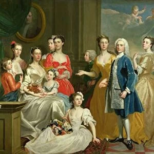 The Family of Eldred Lancelot-Lee, 1736
