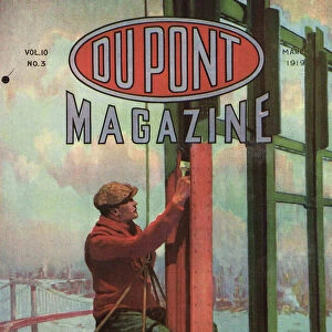 Frustrating the Iron Eater, front cover of the DuPont Magazine
