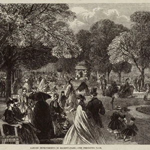 Garden Improvements in Regent s-Park (engraving)