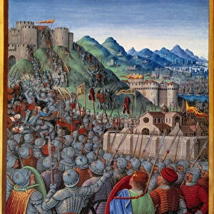 The Genois attacked the Castellacio de Genes guard by the French (12 March 1507)