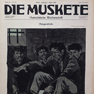 German comedy journal Die Muskete published in 1907