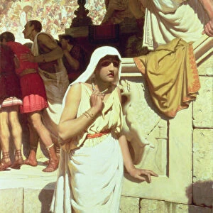 The Gladiators Wife, 1884 (oil on canvas)