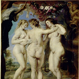 The Three Graces - oil on canvas, 1639