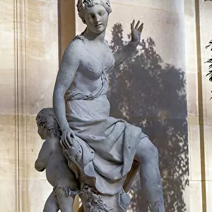 Hamadryad, or Nymph of the Oak, 1707-1709 (marble)