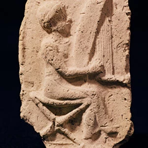 Harp player, 1830-1600 BC (stone)