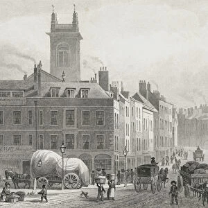 Holborn Bridge, 1831 (engraving)