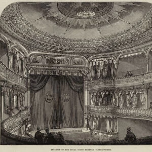 Interior of the Royal Court Theatre, Sloane-Square (engraving)