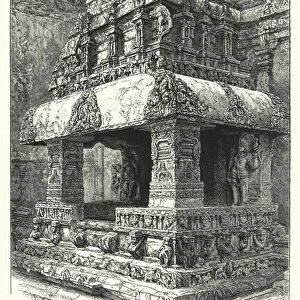 Kailas Temple at Ellora (engraving)