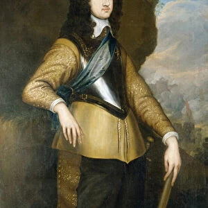 King Charles II (1630-85) as a Young Man (oil on canvas)