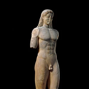 Kouros of Kea. 530 BC (Marble sculpture)
