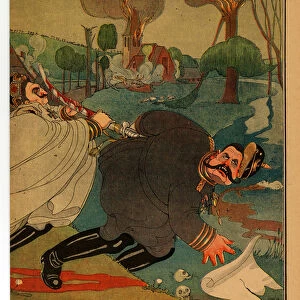 La Baionnette, Satirical in Colours, 1917_6_7: War of 14 -18