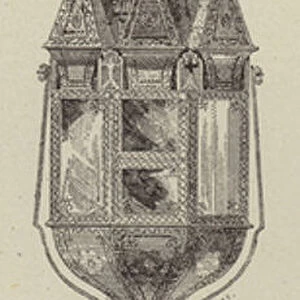 Lanterne d eglise; Antiquites de l Empire russe (engraving)