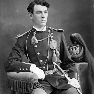 Lieutenant James G. Sturgis, c. 1874-76 (b / w photo)