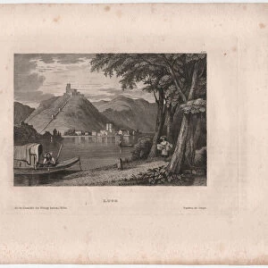 Lugo, 1835 (engraving)