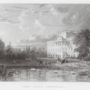 Lyme Hall, Cheshire (engraving)